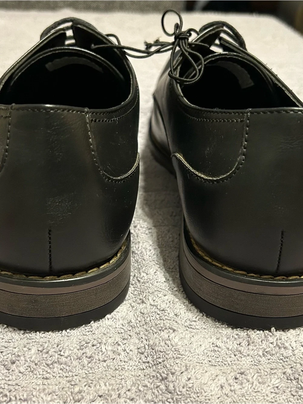 Perry Ellis Black Men’s Dress Shoes Portfolio (Dwayne) Ultra Foam Size 13